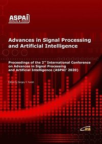 bokomslag Advances in Signal Processing and Artificial Intelligence