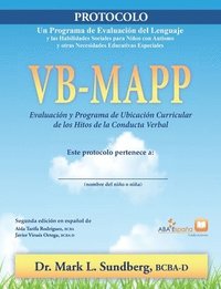 bokomslag VB-MAPP, Evaluacin y programa de ubicacin curricular de los hitos de la conducta verbal