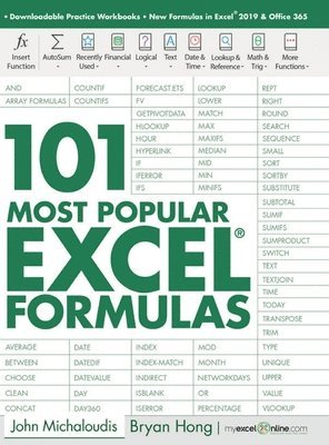 bokomslag 101 Most Popular Excel Formulas