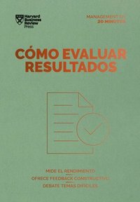 bokomslag Cómo Evaluar Resultados (Performance Reviews Spanish Edition)