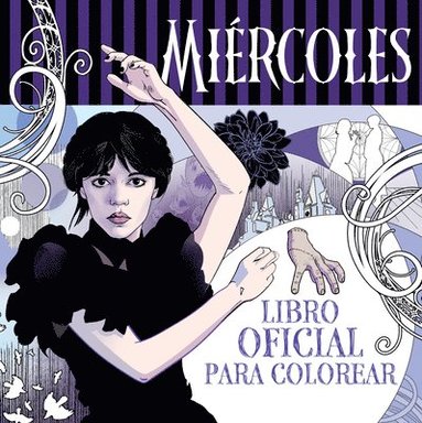 bokomslag Miércoles Addams. Libro Oficial Para Colorear