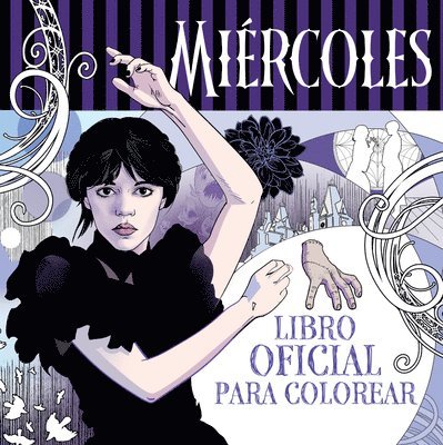 Miércoles Addams. Libro Oficial Para Colorear 1