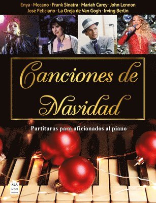 bokomslag Canciones de Navidad: Partituras Para Aficionados Al Piano