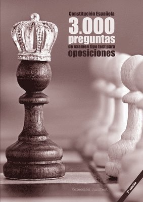 bokomslag Constitución Española. 3000 preguntas de examen tipo test para oposiciones [2a. Ed]