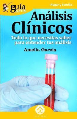 Amelia García - GuíaBurros Análisis clínicos, Häftad