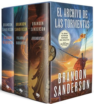 bokomslag Estuche Archivo de Las Tormentas / The Stormlight Archive Boxed Set: (The Way of Kings, Words of Radiance, Oathbringer)