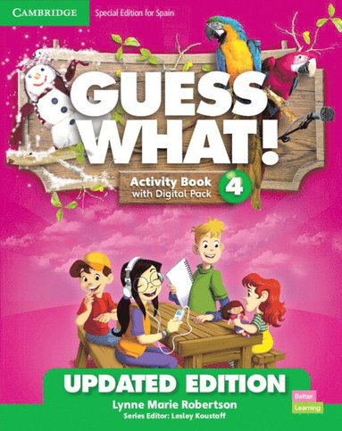 bokomslag Guess What! Level 4 Activity Book with Digital Pack and Home Booklet Special Edition for Spain Updated