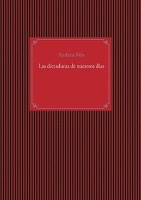 bokomslag dictaduras de nuestros días