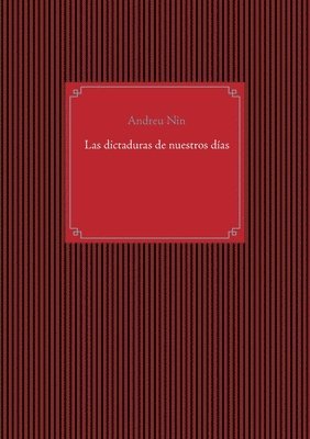 bokomslag dictaduras de nuestros días