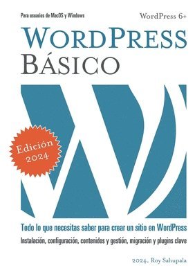 Roy Sahupala - Wordpress básico, Häftad