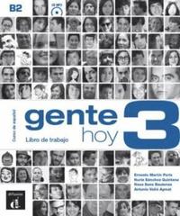 bokomslag Gente hoy 3 - Libro de trabajo - Curso de espanol + audio MP3. B2