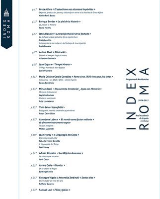 bokomslag Index Roma