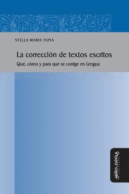 bokomslag La correccin de textos escritos