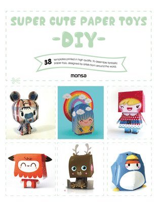 bokomslag DIY Super Cute Paper Toys