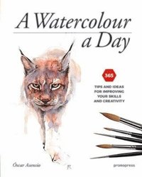 bokomslag Watercolour a Day: 365 Tips and Ideas for Improving your Skills and Creativity