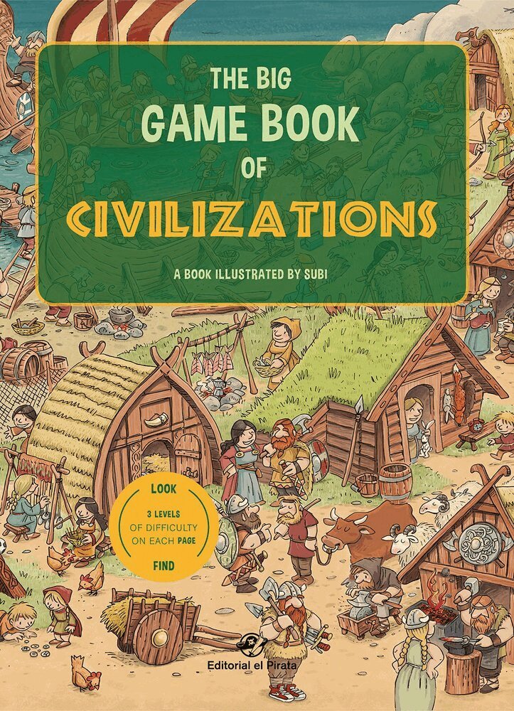Joan Subirana - Big Game Book of Civilizations, Kartonnage