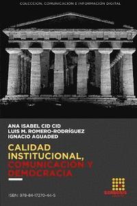 bokomslag Calidad institucional, comunicacin y democracia