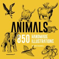 bokomslag Animals: 850 Handmade Illustrations
