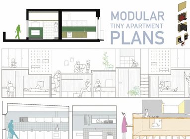 bokomslag Modular Tiny Apartment Plans
