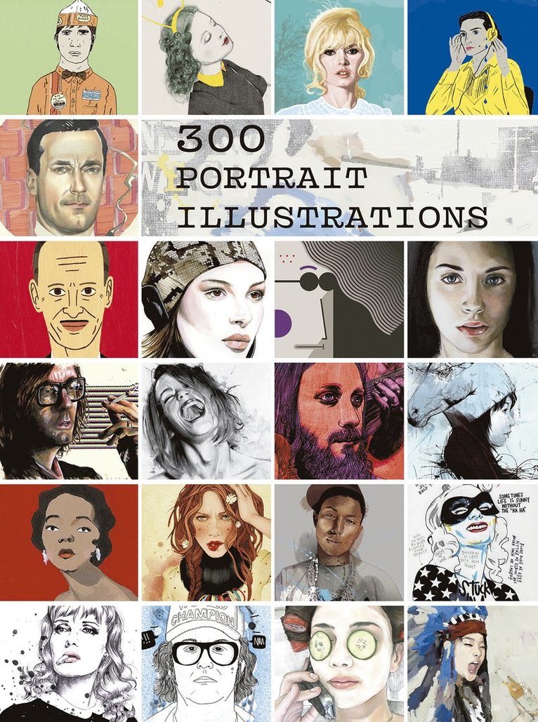 300 Portrait Illustrations 1