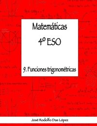 bokomslag Matemticas 4 ESO - 9. Funciones trigonomtricas