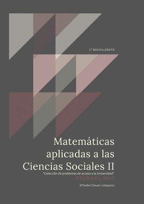 bokomslag Matemáticas Aplicadas a las Ciencias Sociales II