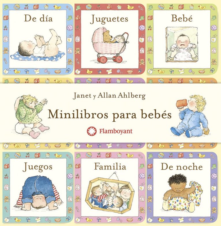 Allan Ahlberg - Babys stora låda med små böcker, Inbunden