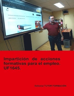 bokomslag Imparticin de acciones formativas para el empleo. UF1645.