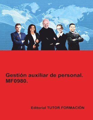 bokomslag Gestión auxiliar de personal. MF0980.