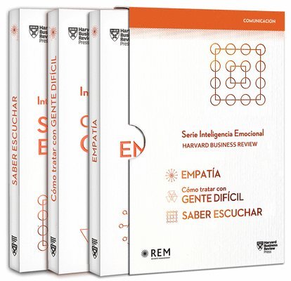 Harvard Business Review - Serie Inteligencia Emocional Hbr. Estuche Comunicación 3 Vols.: Cómo Tratar Con Gente Difícil, Empatía, Saber Escuchar (Slip Case Dealing with Difficu, Häftad