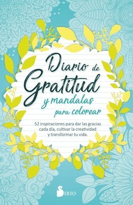 bokomslag Diario de Gratitud Y Mandalas Para Colorear