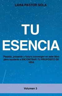 bokomslag Tu Esencia: Pasado, presente y futuro convergen en este libro para ayudarte a ENCONTRAR TU PROPÓSITO DE VIDA.