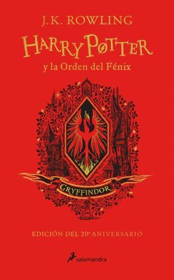 Harry Potter Y La Orden del Fénix (20 Aniv. Gryffindor) / Harry Potter and the O Rder of the Phoenix (Gryffindor) 1