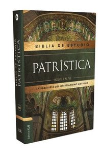 bokomslag Reina Valera Revisada, Biblia De Estudio Patristica, Tapa Dura, Interior A Dos Colores, Palabras De Jesus En Rojo