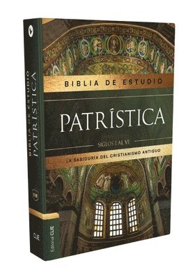 bokomslag Reina Valera Revisada, Biblia De Estudio Patristica, Tapa Dura, Interior A Dos Colores, Palabras De Jesus En Rojo