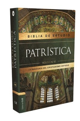 RVR, Biblia de Estudio Patristica, Interior a dos colores, Tapa dura, Palabras de Jesus en Rojo, Comfort Print