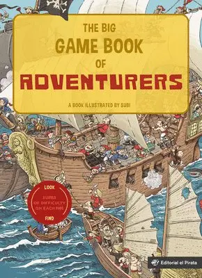 Joan Subirana - Big Game book of Adventurers, Kartonnage. Tillgänglighet: Kommande