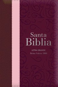 bokomslag Biblia Rvr60 Letra Grande - Tamaño Manual / Tricolor: Guinda/Palo Rosa/Marrón Con Indice Y Cierre (Bible Rvr60 Lp/Pocket Size - Tricolor: Cherry/Rosew