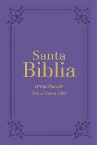 bokomslag Biblia Rvr60 Letra Grande/Tamaño Manual - Lila Con Indice Y Cierre (Bible Rvr60 Lp/Pocket Size - Lilac with Index and Closure)