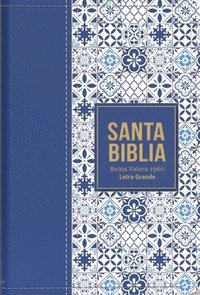 bokomslag Biblia Rvr 1960 Letra Grande Tamaño Manual Símil Piel Azul Claro(bible Rvr 1960 Large Print Handsize Leatherlike Tiles Light Blue (Spanish Edition)