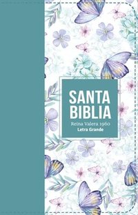 bokomslag Biblia Rvr 1960 Letra Grande Tamaño Manual Símil Piel Turquesa Claro(bible Rvr 1960 Large Print Handsize Leatherlike Butterfly Light Turquoise (Spanish Edition)