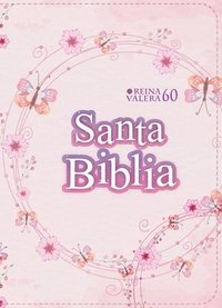 bokomslag Biblia Rvr 1960 Compacta Símil Piel Juvenil Mariposa Palo Rosa (Bible Rvr 1960 Compact Size Leatherlike Youth Light Pink Butterfly (Spanish Edition)