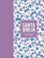 bokomslag Biblia Rvr 1960 Compacta Símil Piel Flores Lila Claro (Bible Rvr 1960 Compact Size Leatherlike Light Lilac Flowers(spanish Edition)