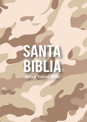 bokomslag Biblia Rvr 1960 Compacta Símil Piel Camuflaje Desierto Arena (Bible Rvr 1960 Compact Size Leatherlike Desert Sand Camouflage (Spanish Edition)