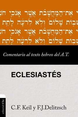 bokomslag Comentario Al Texto Hebreo Del Antiguo Testamento - Eclesiast?s