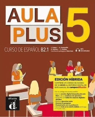 bokomslag Aula Plus 5 B2.1 - Edicin hbrida - Libro del alumno