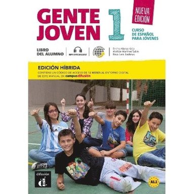 bokomslag Gente joven 1 - Nueva edicion - Edicion hibrida - Libro del alumno + audio MP3. A1.1