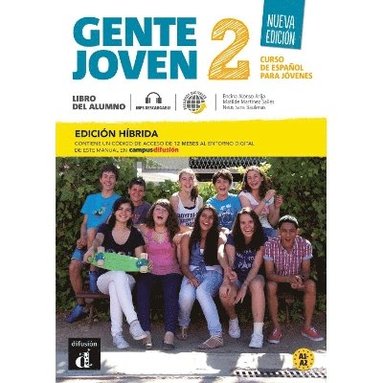 bokomslag Gente joven Nueva edicion 2 Ed. hibrida Libro del alumno + audio MP3. A1-A2