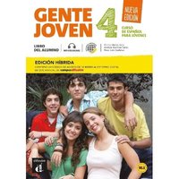 bokomslag Gente joven Nueva edicin 4 Ed. hbrida Libro del alumno + audio MP3. B1