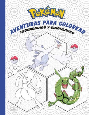 bokomslag Pokémon. Aventuras Para Colorear: Legendarios Y Singulares / Pokémon Coloring AD Ventures #2: Legendary & Mythical Pokémon